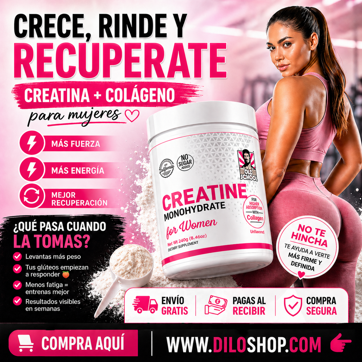 Creatine Monohydrate y Collagen