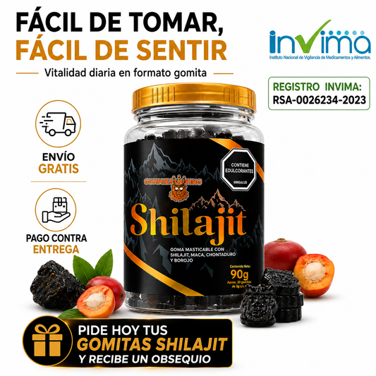 Shilajit gomas + obsequio