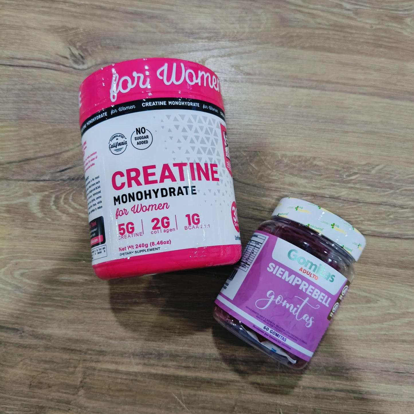 CREATINA MUJER + SIEMPREBELL CON INVIMA