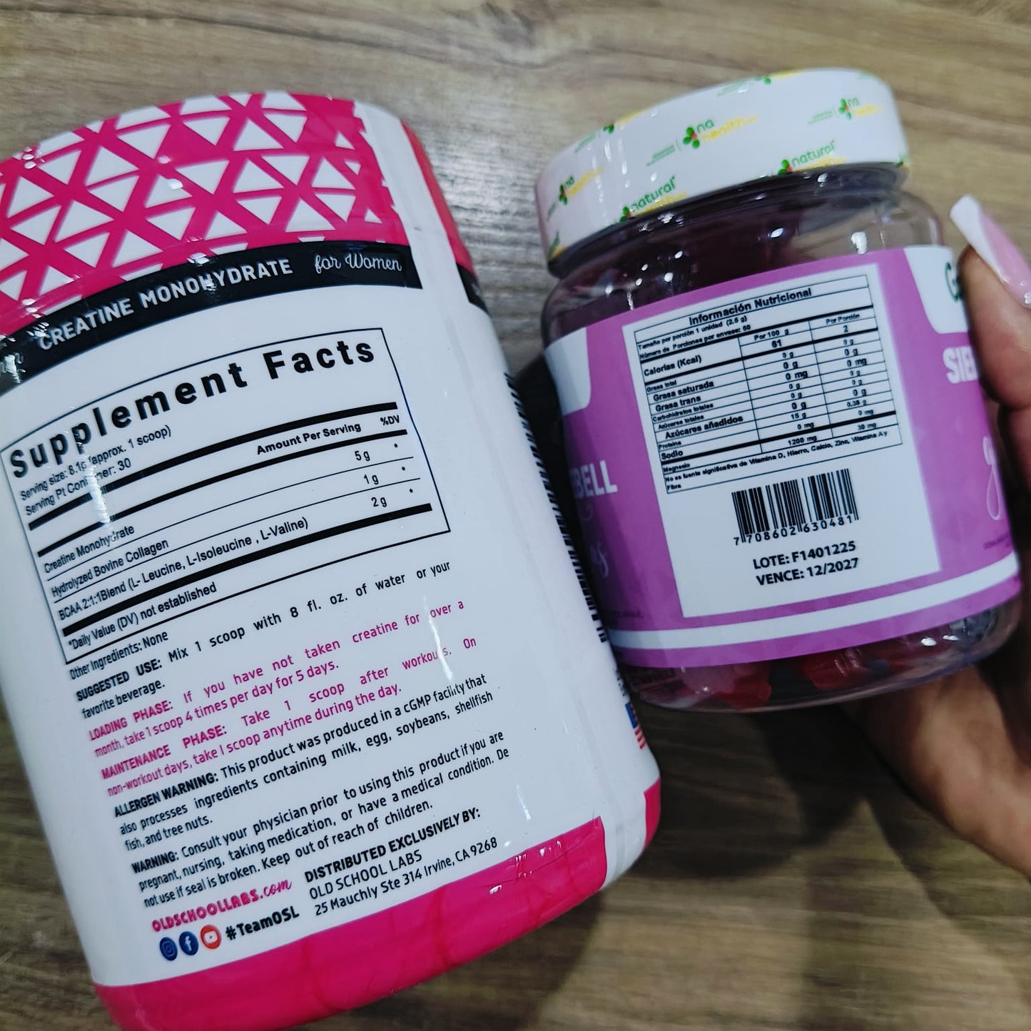 CREATINA MUJER + SIEMPREBELL CON INVIMA